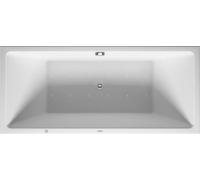 Duravit Whirlpool Vero Air 1800x800mm esquina derecha con dos pendientes traseras, revestimiento acrílico sin costuras, marco, desagüe y rebosadero, Airsystem, 760416000AS0000