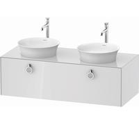 Duravit White Tulip armario 130x55x40.8 cm suspendido, para lavabo blanco WT4983B8585