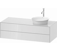 Duravit White Tulip armario 130x55x40.8 cm suspendido, para lavabo blanco WT4987R8585