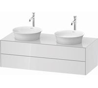 Duravit White Tulip armario 130x55x40.8 cm suspendido, para lavabo blanco WT4988B8585