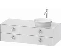 Duravit White Tulip armario 130x55x40.8 cm suspendido, para lavabo blanco WT4992R8585