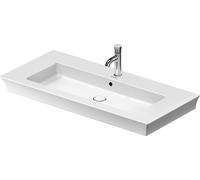 Duravit White Tulip lavabo 105.5x49 cm rectangular para mueble blanco brillante 2363100000