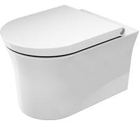 Duravit White Tulip taza de inodoro suspendido sin reborde blanco brillante 257609AA00