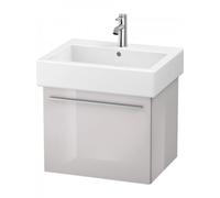 Duravit X-Large Módulo mural 6044, 1 cajón, 550mm, para Vero, XL604402727, Color: Laca blanca lila alto brillo