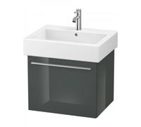 Duravit X-Large Módulo mural 6044, 1 cajón, 550mm, para Vero, XL604403838, Color: Laca de alto brillo Dolomiti Grey
