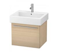 Duravit X-Large Módulo mural 6044, 1 cajón, 550mm, para Vero, XL604407171, Color: Roble mediterráneo Chapa de madera auténtica