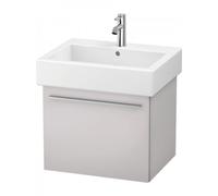 Duravit X-Large Módulo mural 6044, 1 cajón, 550mm, para Vero, XL604408787, Color: Blanco Lila Seda Laca mate