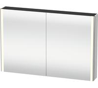 Duravit XSquare armario con espejo con iluminación LED, 1200x800x155mm, XS7114039390000, Color: Nórdico Seda blanca laca mate