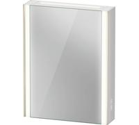 Duravit XViu Armario con espejos, 620x156 mm, 1 tope de puerta a la izquierda, versión"Icono, XV7141LB1B1, Color: Champán mate / espejado
