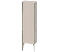 Duravit XViu XV1315 Semi-alta vertical, 400x240 mm, altura 1330 mm, 1 tope de puerta a la derecha, XV1315RB191, Color: champán mate/taupe