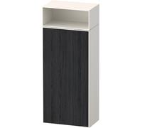 Duravit Zencha armario de media altura, 400x240x961mm,tope derecho, ZE1351R16840000, Color: Frente: roble negro/carcasa: supermatt blanco