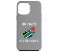Durban Sudáfrica Vintage Sudáfrica Bandera Mapa Diseño Carcasa para iPhone 13 Pro MAX