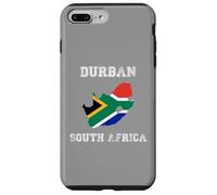 Durban Sudáfrica Vintage Sudáfrica Bandera Mapa Diseño Carcasa para iPhone 7 Plus/8 Plus