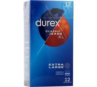 Durex Classic Jeans XL Preservativos 12 uds