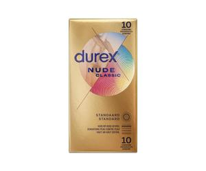 Durex Condones Durex Nude - 10 unidades