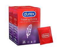 DUREX - Condones extra finos y extra lubricados (16 unidades)