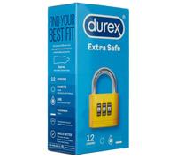 Durex Condones extra seguros y más gruesos - 12 unidades