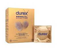 Durex Condones sensuales extra lubricados superfinos - 20 unidades