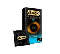 Durex Conexión Total XL Preservativo Ultra Fino Sin Látex 10 uds