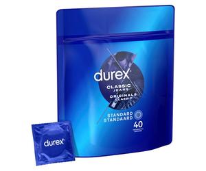 Durex Durex - Condones Clásicos Naturales - 40 unidades