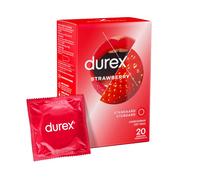 Durex Durex - Condones con sabor a fresa - 20 unidades