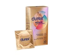 Durex Durex - Condones Nude Extra Lubricante - 10 unidades
