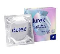 Durex Invisible Extra Lubricated Kondomy - Variant: 3 Ks, color Multicolor
