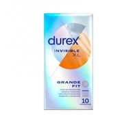 Durex invisible XL 10 uds.
