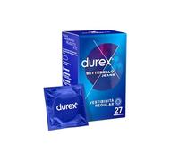 Durex Jeans Condones, 27 Profilácticos, El embalaje puede variar.