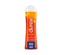 Durex Lubricante Calor y Diversión, óptimo para masturbación, 50 ml