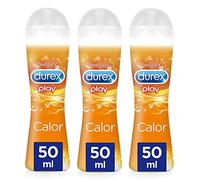 Durex Lubricante Efecto Calor 50ml x 3 Unidades