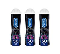 Durex Lubricante Perfect Connection De Base Silicona Y Larga Duración, Sin Fragancias (50 ml (Paquete de 3))
