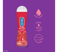 Durex Lubricante Play Fresa 50 Ml - Lubricante Sabor Frutal Para Mayor Placer Sensual