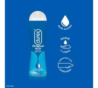 DUREX Lubricante Play Natural H2O 50 ML - Sensación Suave Para Mayor Comodidad