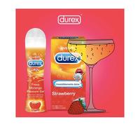Durex Lubricante Sabor Fresa 50ml