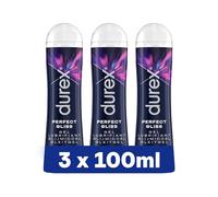 Durex - Lubricante sexual íntimo Perfect Gliss - Silicona - 3 x 100 ml