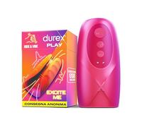 Durex Funda vibradora RIDE & VIBE – suave texturizada, 3 modos y 7 vibraciones, resistente al agua