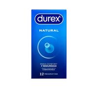 DUREX PRESERVATIVOS NATURAL PLUS 12 UNIDADES