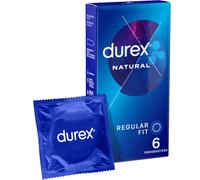 DUREX Natural Classic 6 Unidades - Preservativos De Alta Calidad Para Placer Seguro