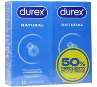 Durex Natural Preservativos 2 X12 uds