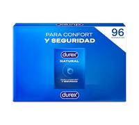 Durex Pack Preservativos Natural, para Confort y Seguridad, 96 condones