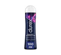 Durex Perfect Connection Lubricante de Base Silicona, Lubricación Duradera, Adecuado también para Sexo Anal, 100 ml