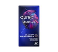 DUREX PERFECT CONNECTION EXTRA LUBRICACION SILICONA 10 UNIDADES