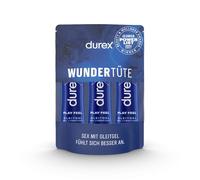 Durex Play Feel - Lubricante a base de agua - lubricante ligero y sedoso para una sensación sensorial - 3 x 50 ml en la práctica botella dosificadora