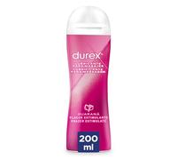 Durex Play Massage Gel Lubricante 2 en 1, Gel de Masaje y Lubricante con Guaraná 200 ml