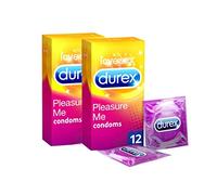 Durex Pleasure Me Preservativos - Paquete de 24