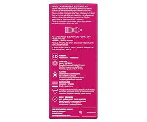 Durex Pleasure Me - Preservativos para estimulación adicional (40 unidades)