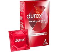 Durex Preservativo De Látex transparente amor Sexo sienten Ultra Thin - Pack de 10