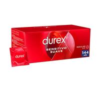 Durex Preservativos Sensitivo Suave para Mayor Sensibilidad, 144 Condones