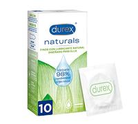 DUREX PRESERVATIVOS NATURALS 10UD. CON LUBRICANTE DE AGUA